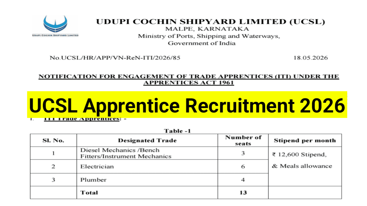 UCSL-Apprentice-Recruitment-2026